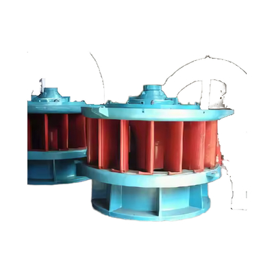 Gestión de los recursos hídricos de acero inoxidable 300 KW Turbina hidráulica vertical Kaplan con 4-12 páneas de guía