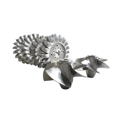 Turbina de impulso de agua de acero inoxidable 0Cr13Ni4Mo para chorro único o múltiple con material corredor