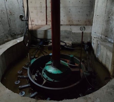 Generador de turbina hidráulico vertical de 1500kw Kaplan para la planta de Micro Power