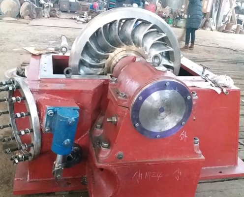 turbina de impulso de 350kw Turgo 400V para la gama ancha del flujo de la central hidroeléctrica