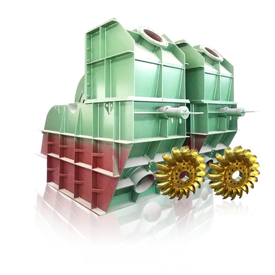 turbina hidráulica de la rueda de agua de la turbina 550Kw 750kw Pelton de Pelton de la cabeza del agua del 180m