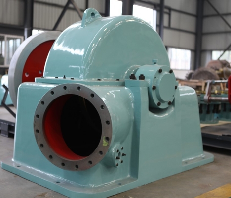 velocidad principal de la turbina del agua de Turgo de la resistencia de abrasión de la turbina de impulso del 110m Turgo