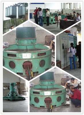 flujo hidráulico micro Kaplan de la turbina principal baja de los 50m alto para Mini Hydro Station