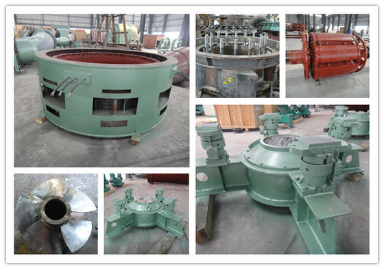Turbina hidráulica de 60HZ Kaplan de la rejilla para la turbina de Mini Hydro Station Vertical Kaplan
