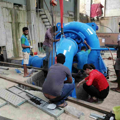 Cuchilla fija Kaplan vertical 100 cabeza hidroeléctrica del agua del generador 16m del kilovatio