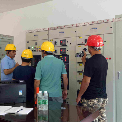 Generador hidráulico horizontal de la central hidroeléctrica de la cabeza del agua baja de la turbina 3550KW
